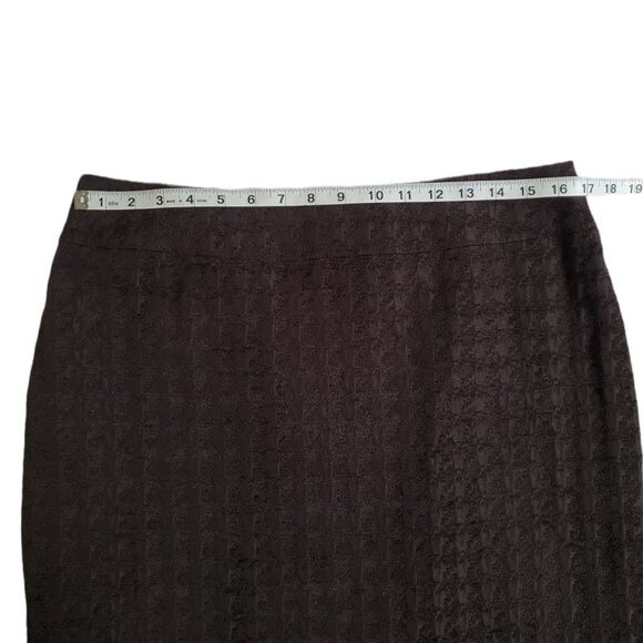 Le Suit Petite black career pencil skirt sz 12P - Picture 9 of 12